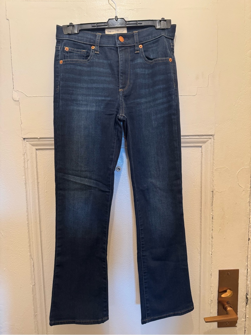 Gap 1969 Crop Flare High Rise Jeans